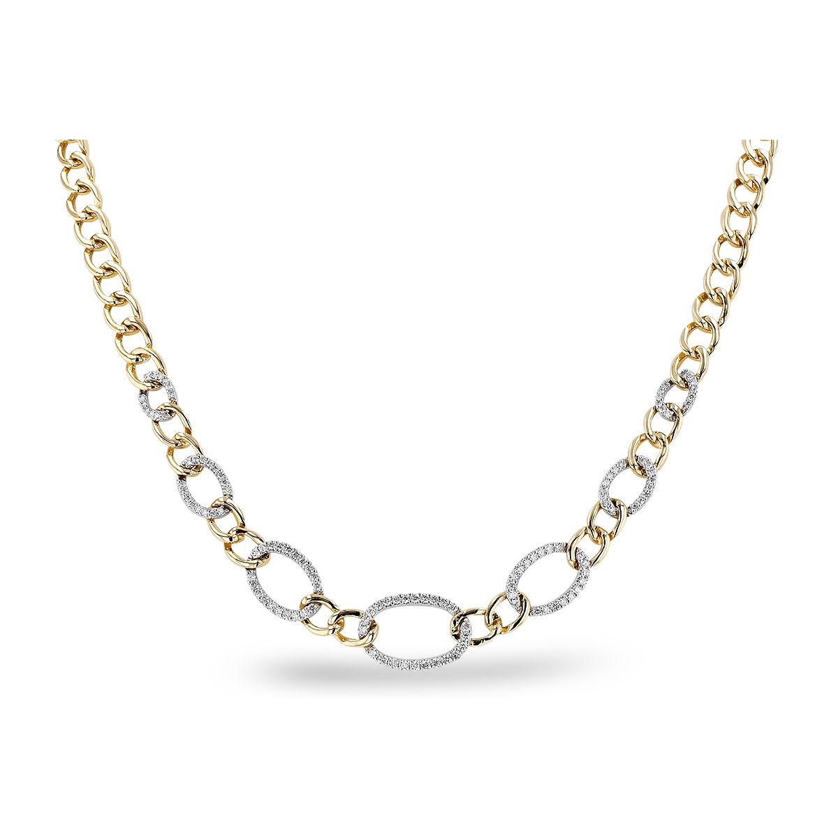14KT Gold Diamond Necklace
