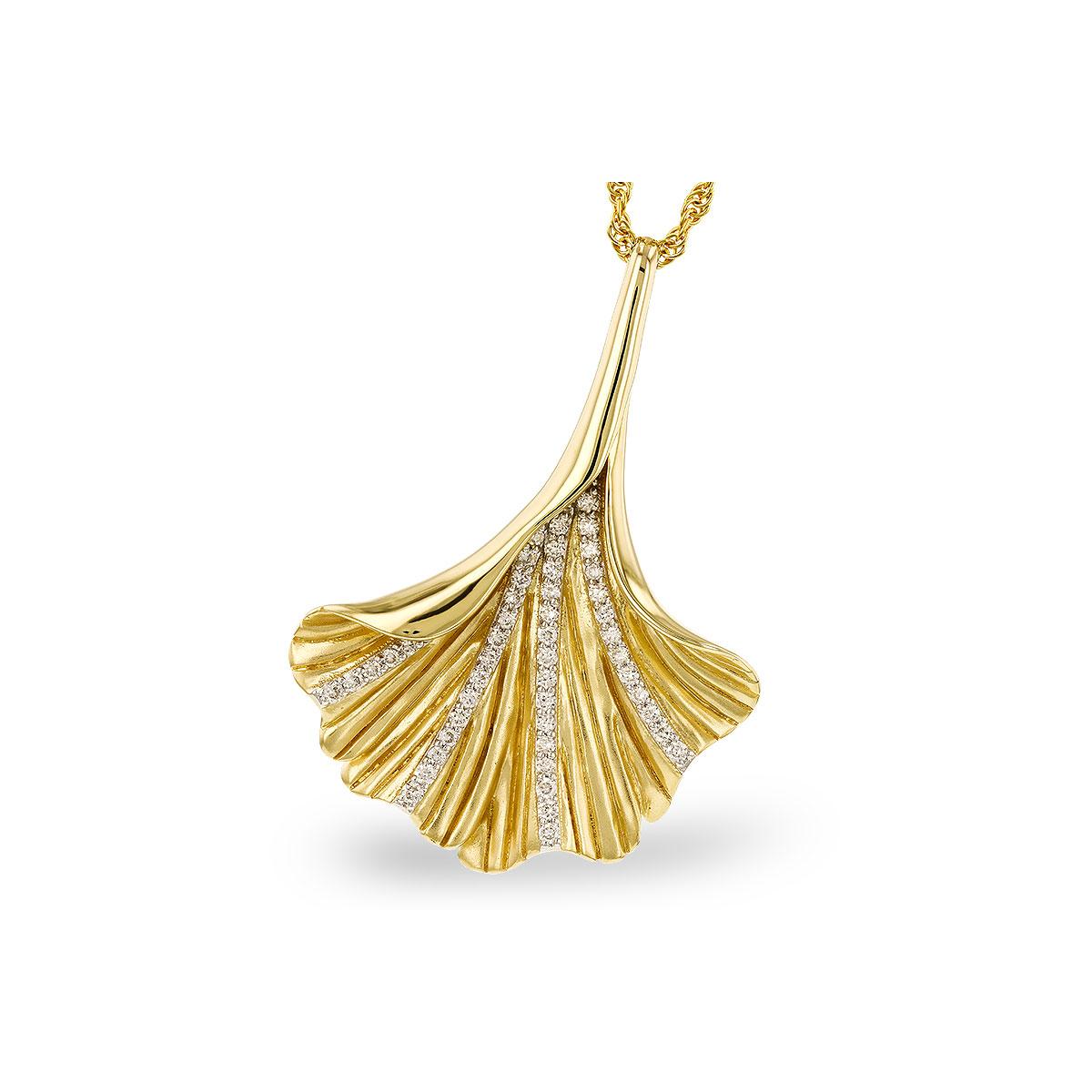 14KT Gold Diamond Necklace