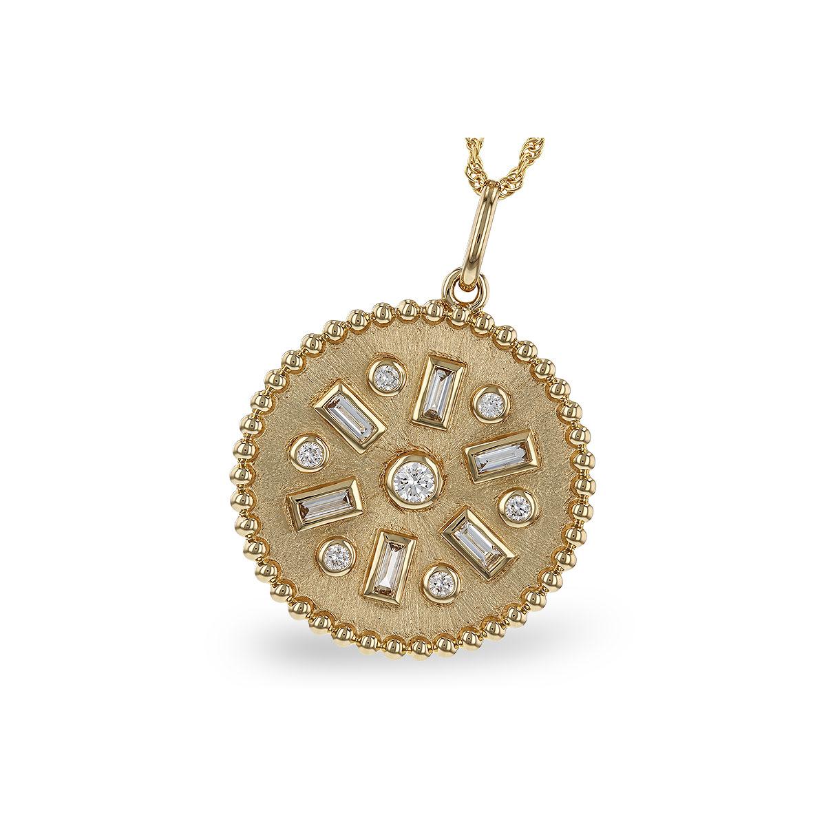 14KT Gold Diamond Necklace
