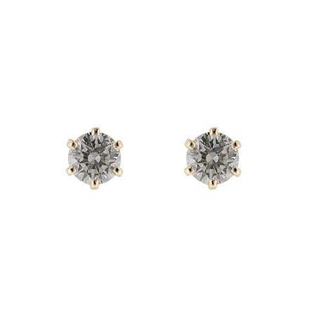 14KT Gold Diamond Earrings