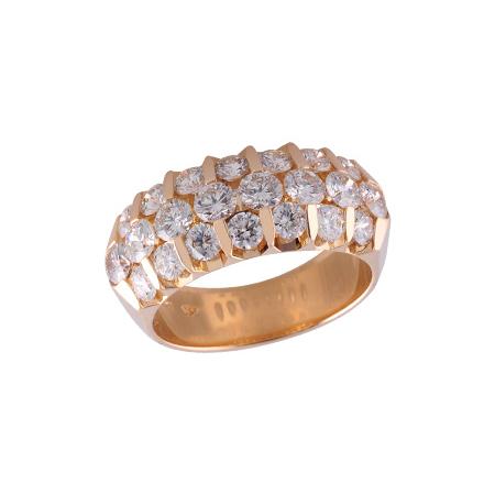 14KT Gold Ladies Diamond Wedding Ring