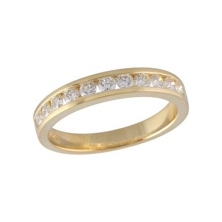 14KT Gold Ladies Diamond Wedding Ring