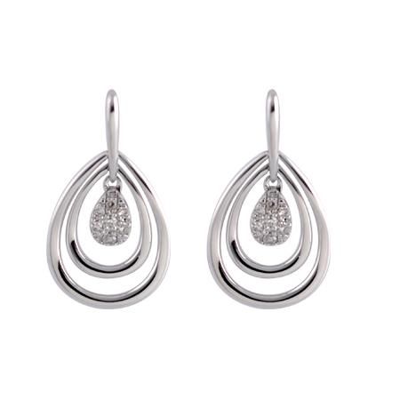 14KT Gold Diamond Earrings