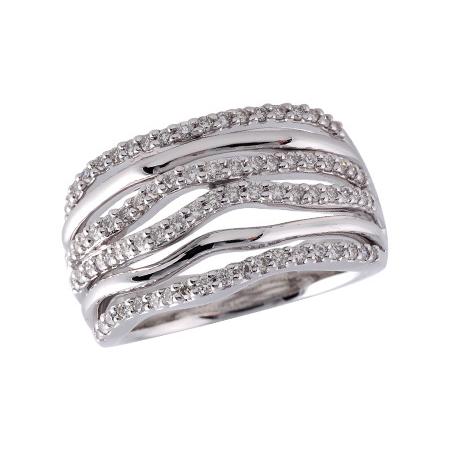 14KT Gold Ladies Diamond Wedding Ring