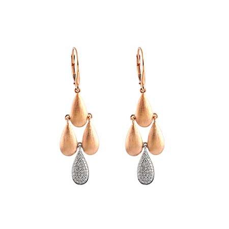 14KT Gold Diamond Earrings