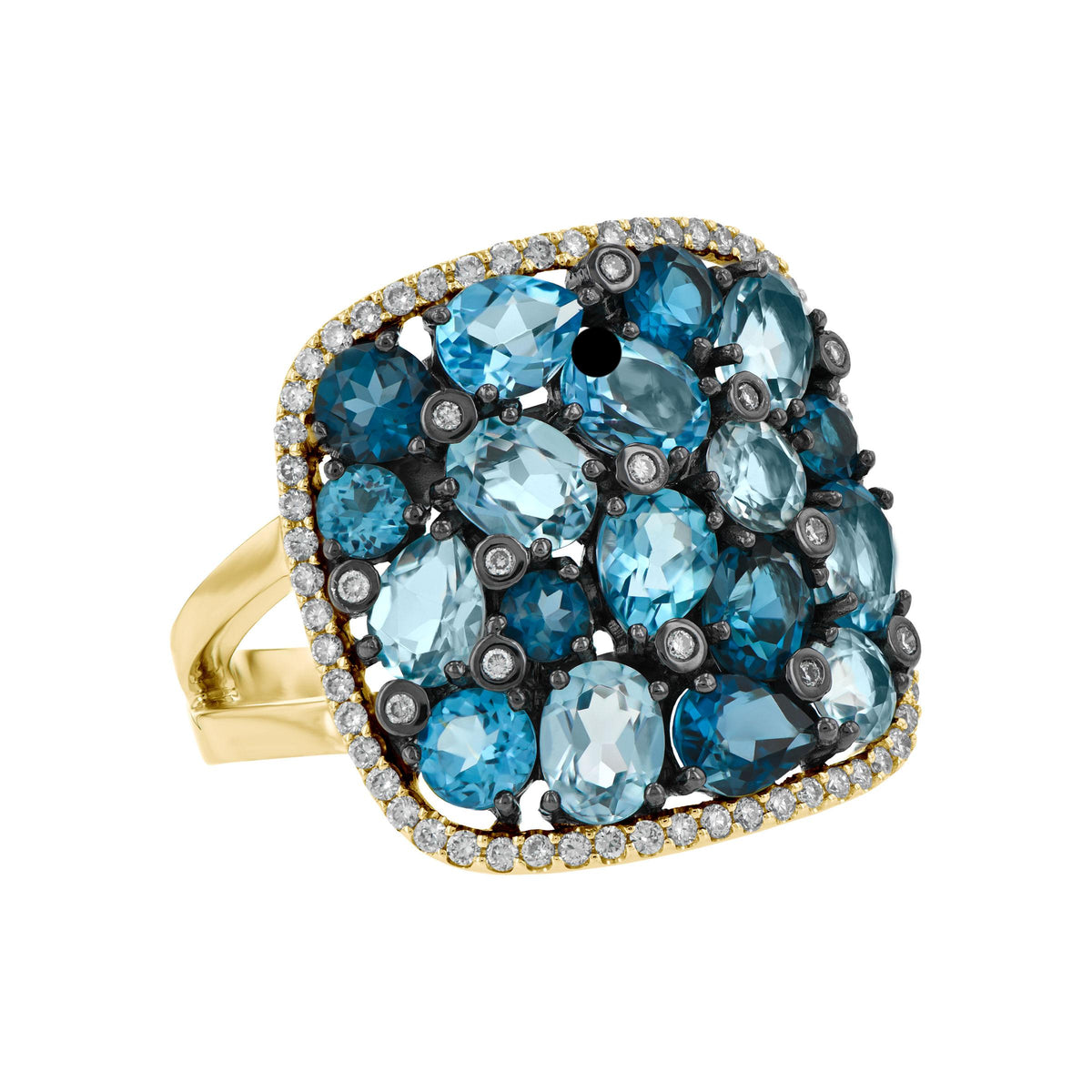 14KT Gold Ladies Diamond Ring