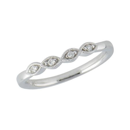 14KT Gold Ladies Diamond Wedding Ring