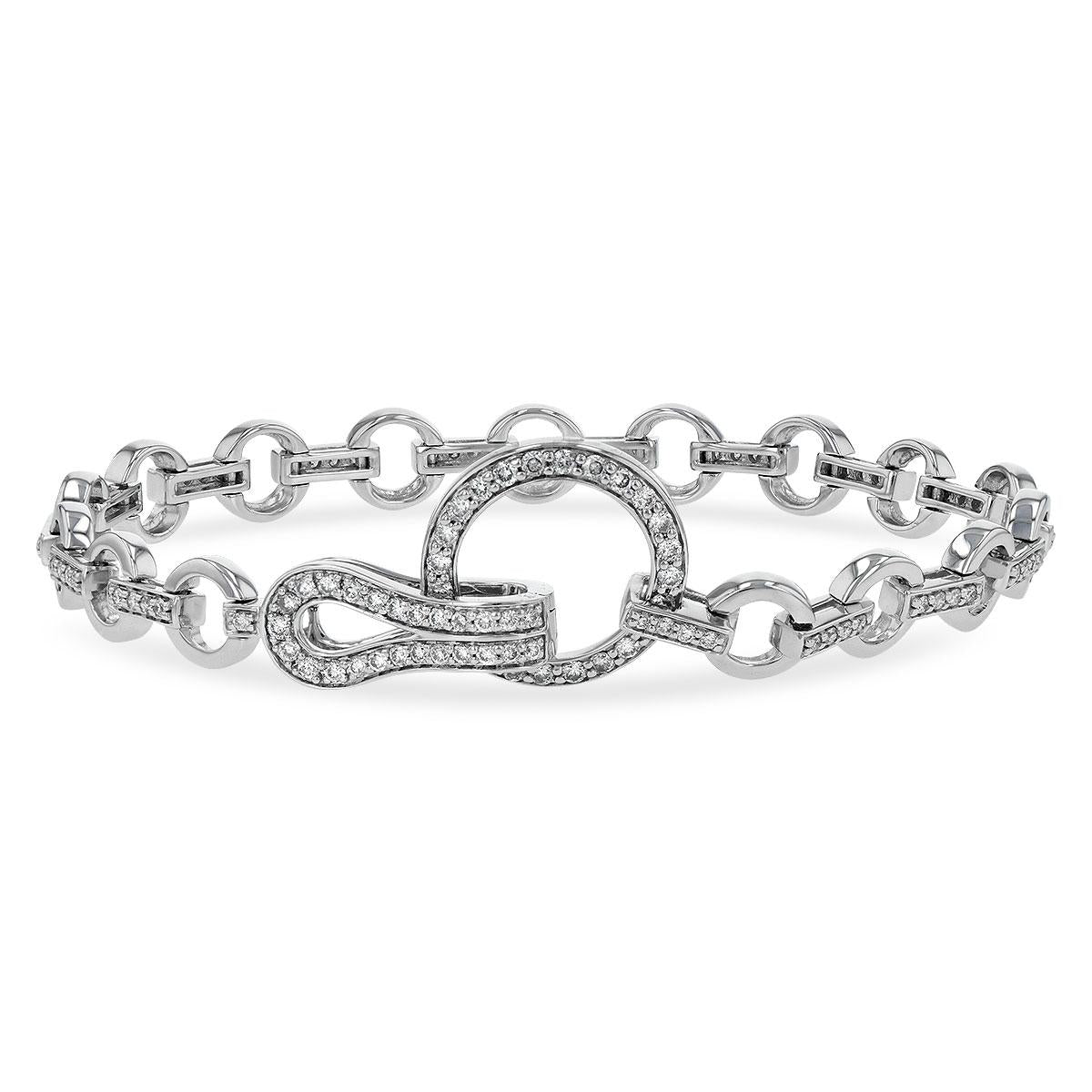 14KT Gold Diamond Bracelet