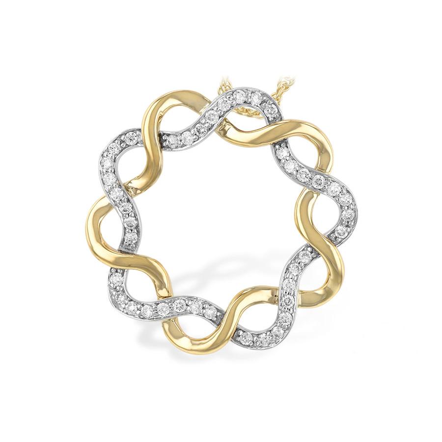 14KT Gold Diamond Necklace