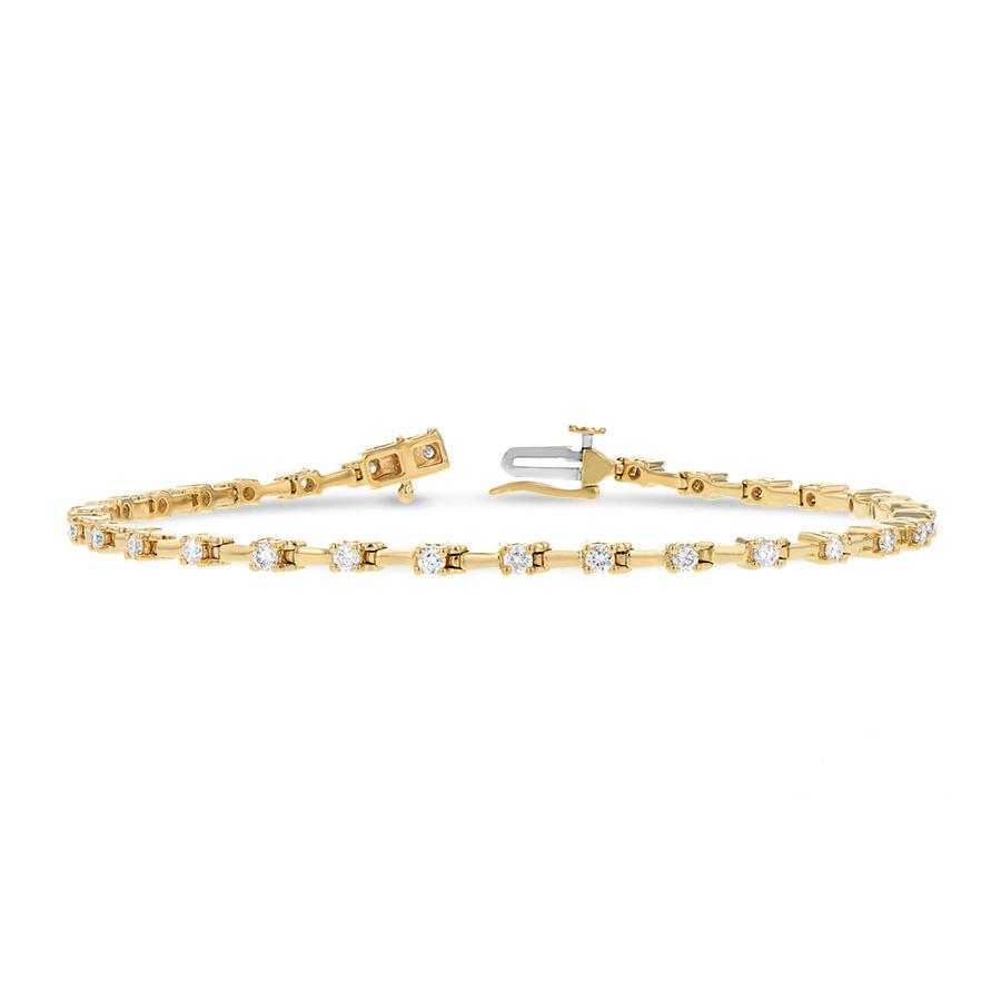 14KT Gold Diamond Bracelet