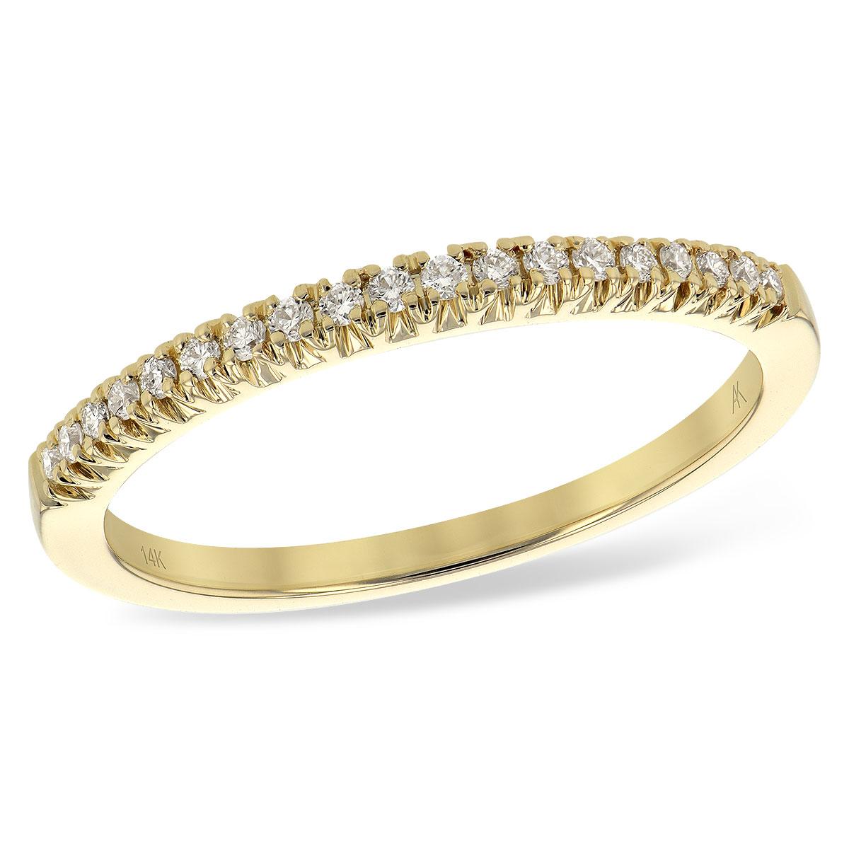 14KT Gold Ladies Diamond Wedding Ring