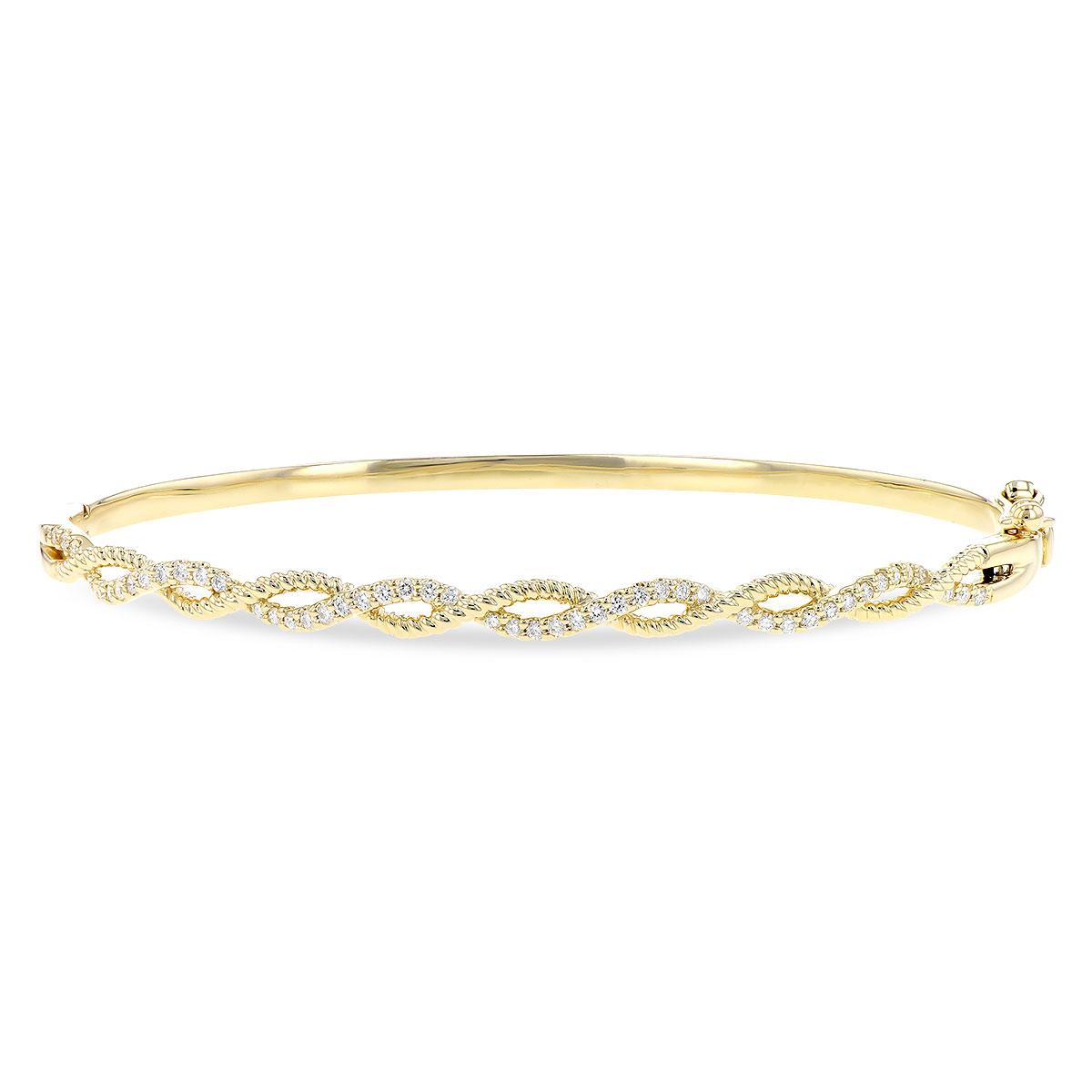 14KT Gold Diamond Bracelet
