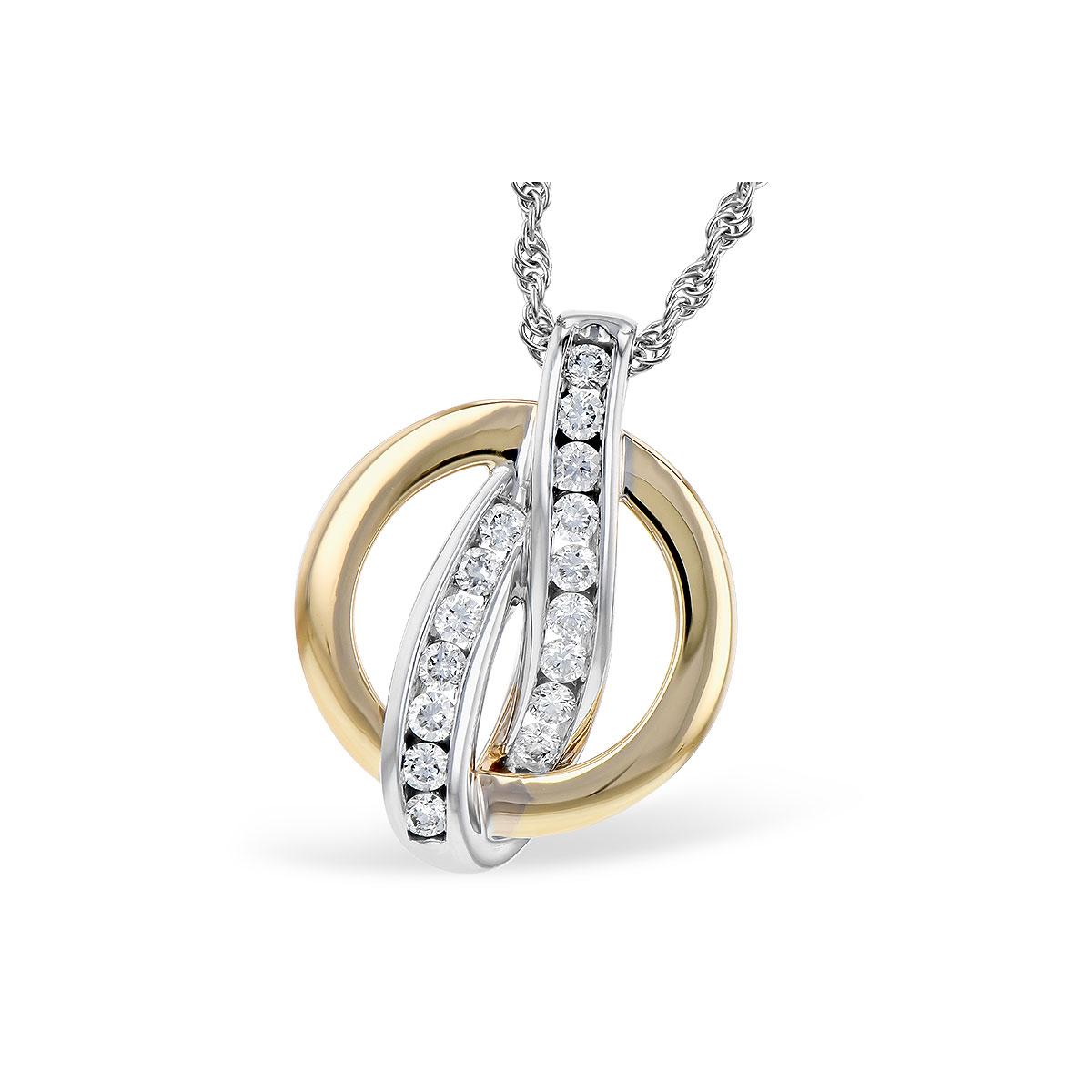 14KT Gold Diamond Necklace