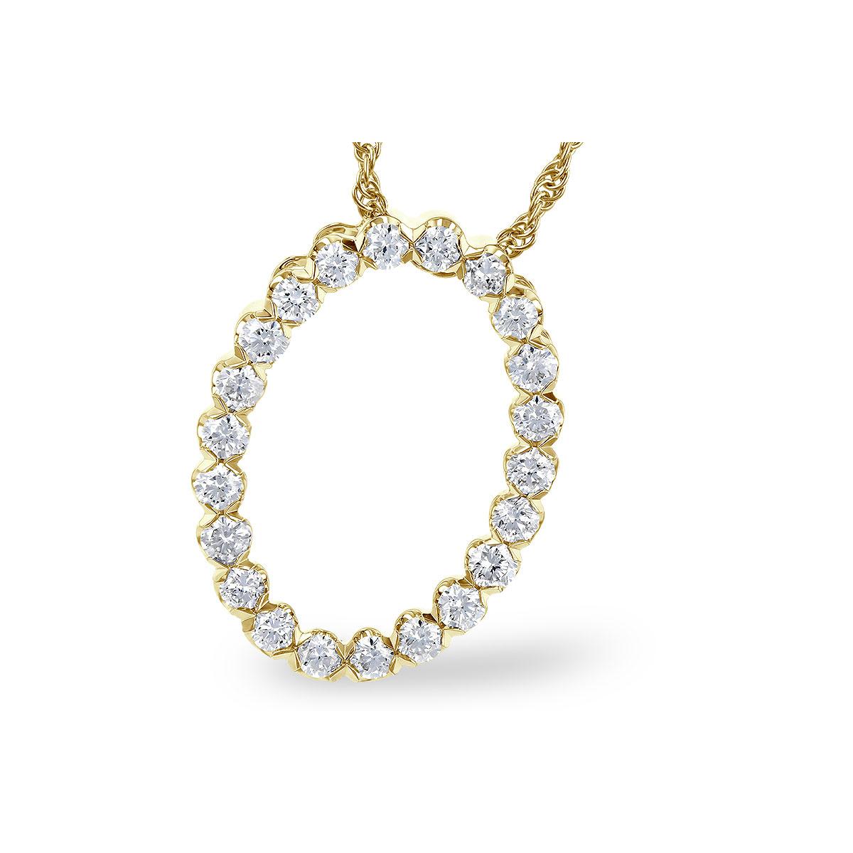 14KT Gold Diamond Necklace
