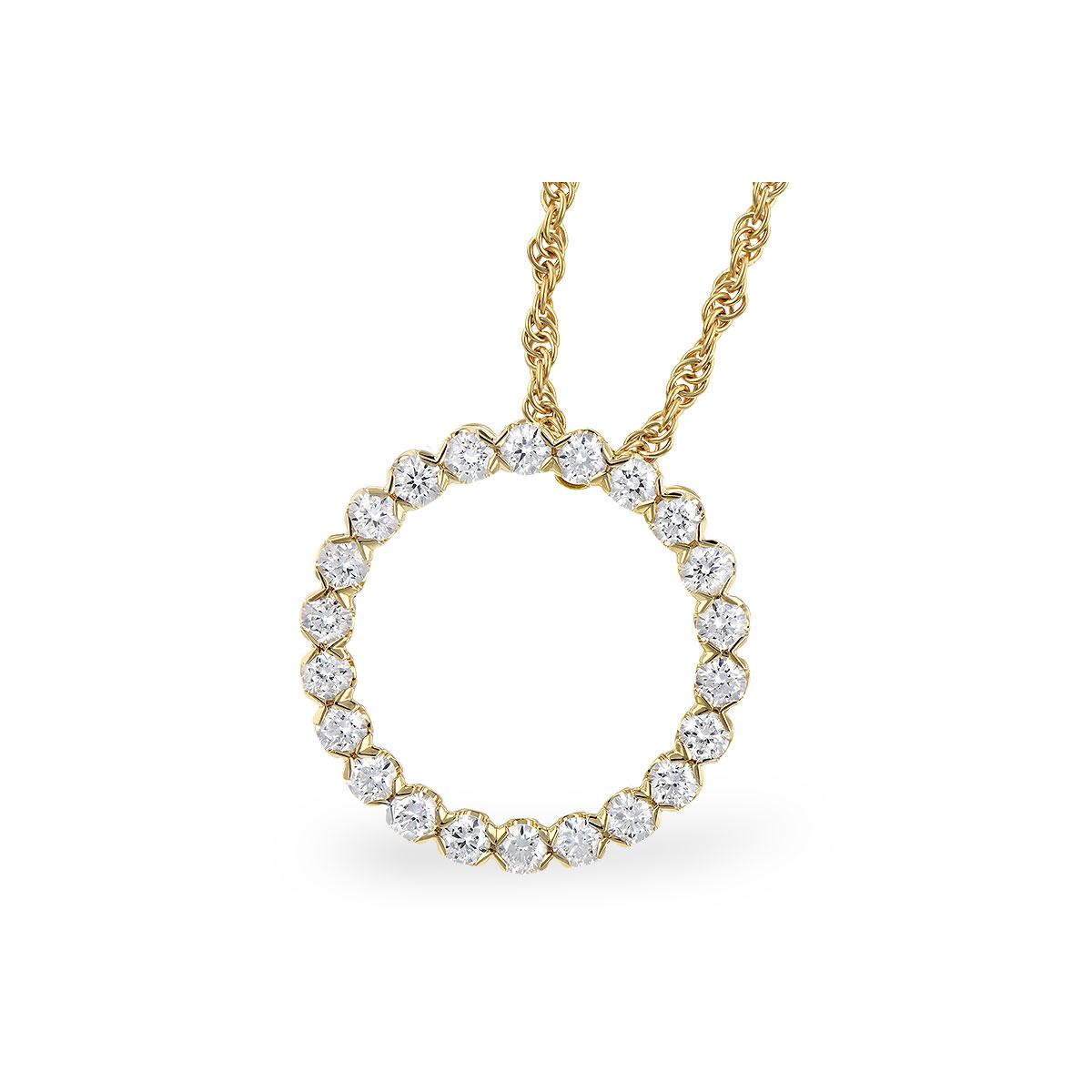 14KT Gold Diamond Necklace
