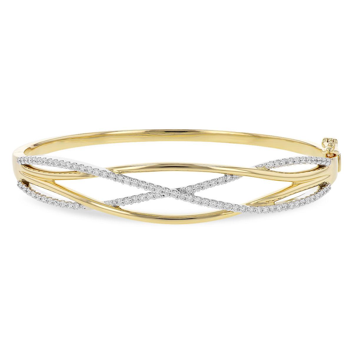 14KT Gold Diamond Bracelet