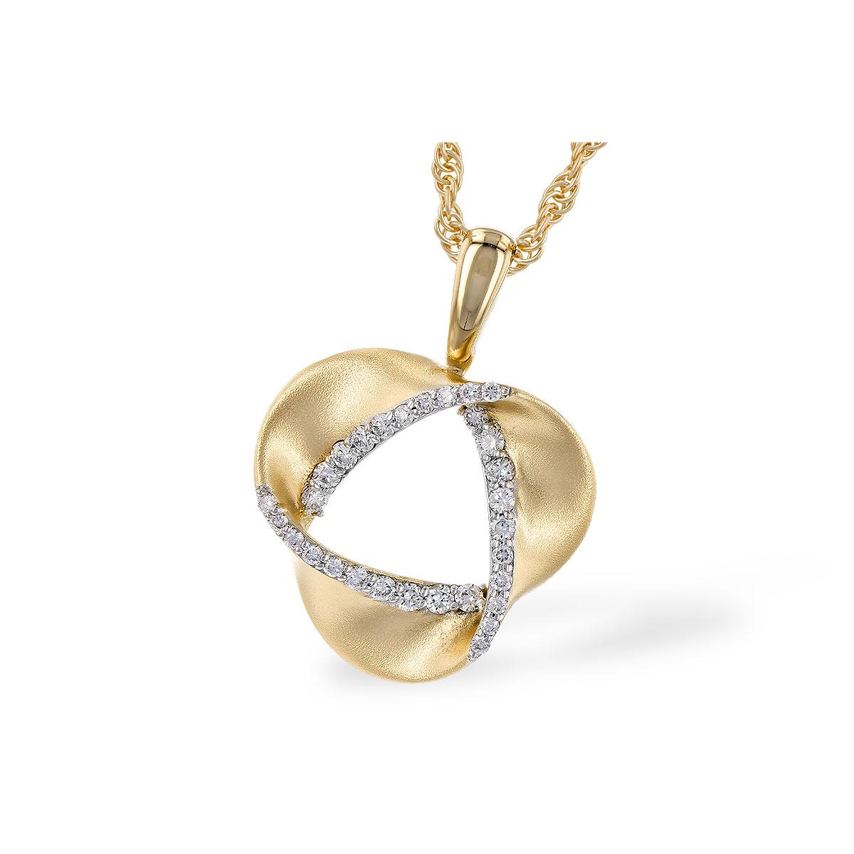 14KT Gold Diamond Necklace