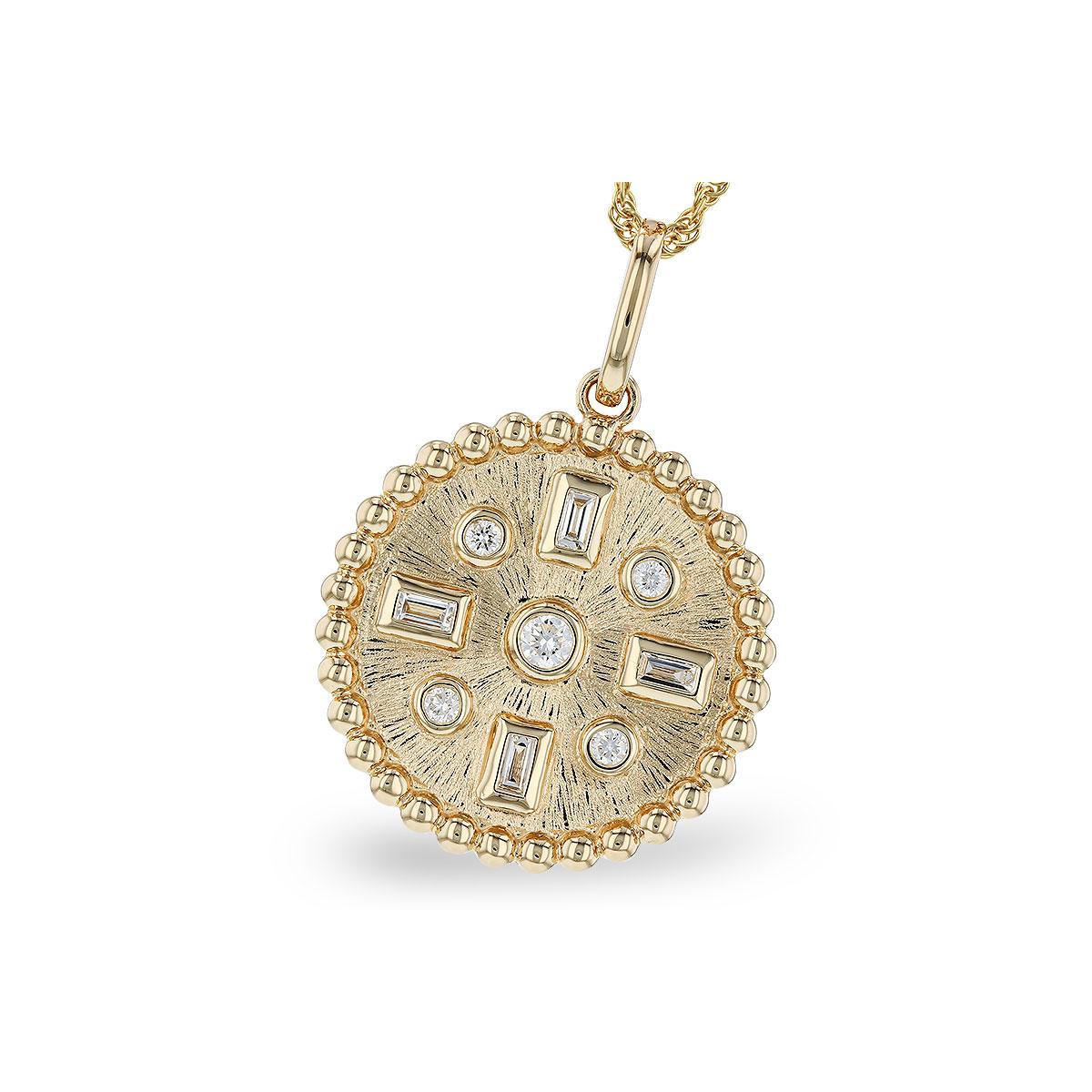 14KT Gold Diamond Necklace