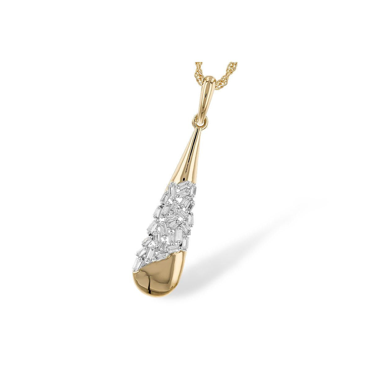 14KT Gold Diamond Necklace