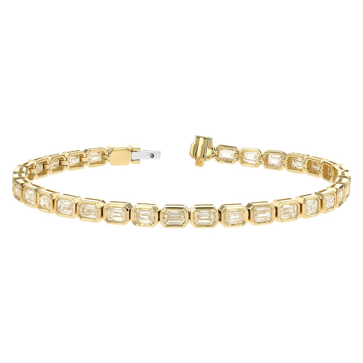 14KT Gold Diamond Bracelet