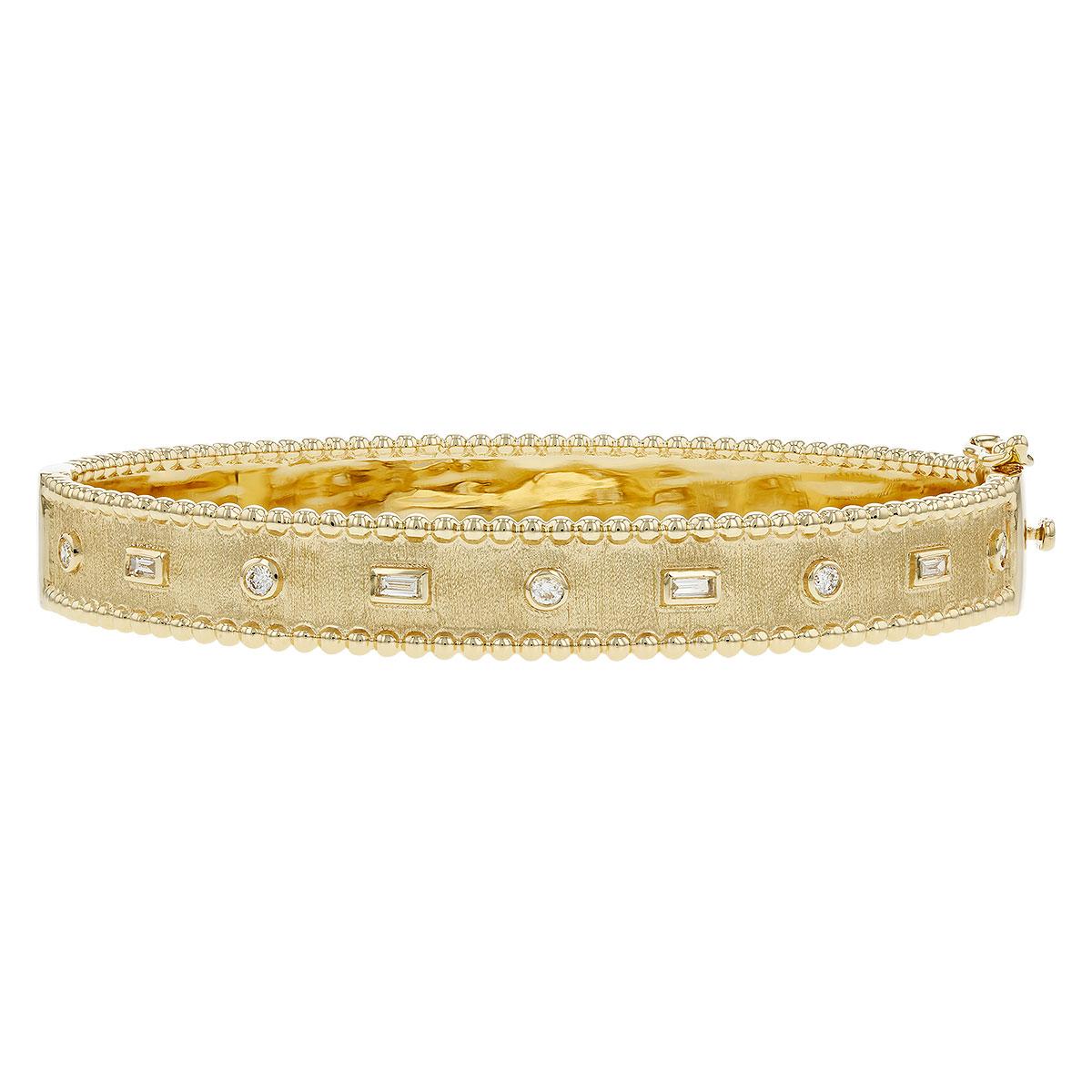 14KT Gold Diamond Bracelet