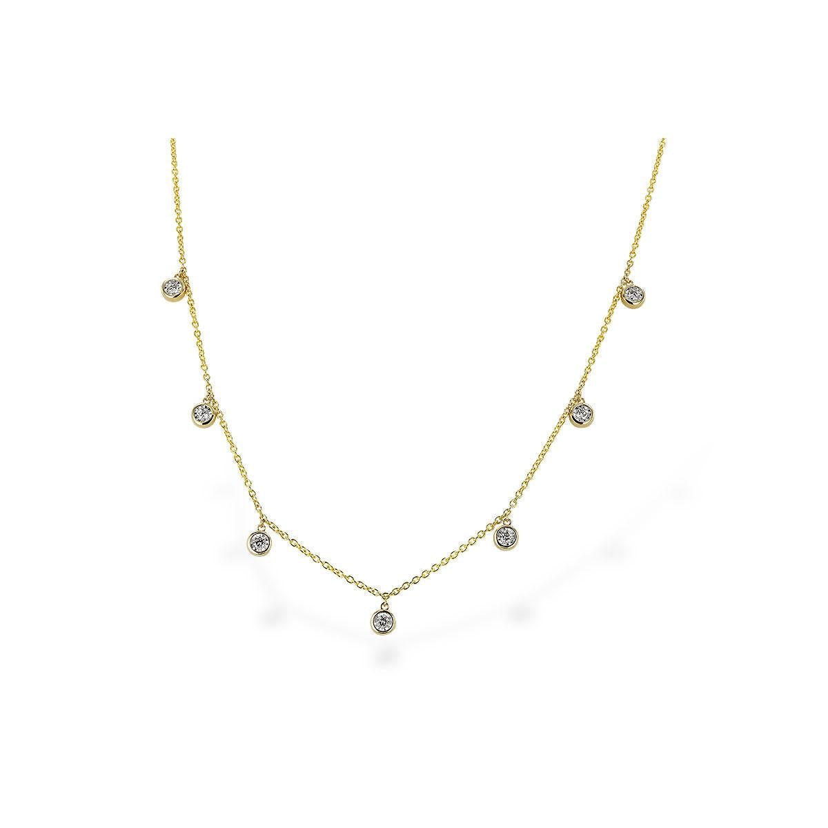 14KT Gold Diamond Necklace