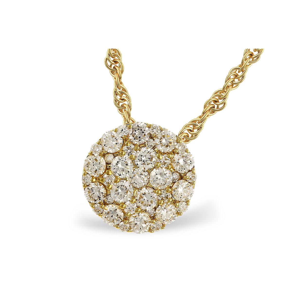 14KT Gold Diamond Necklace