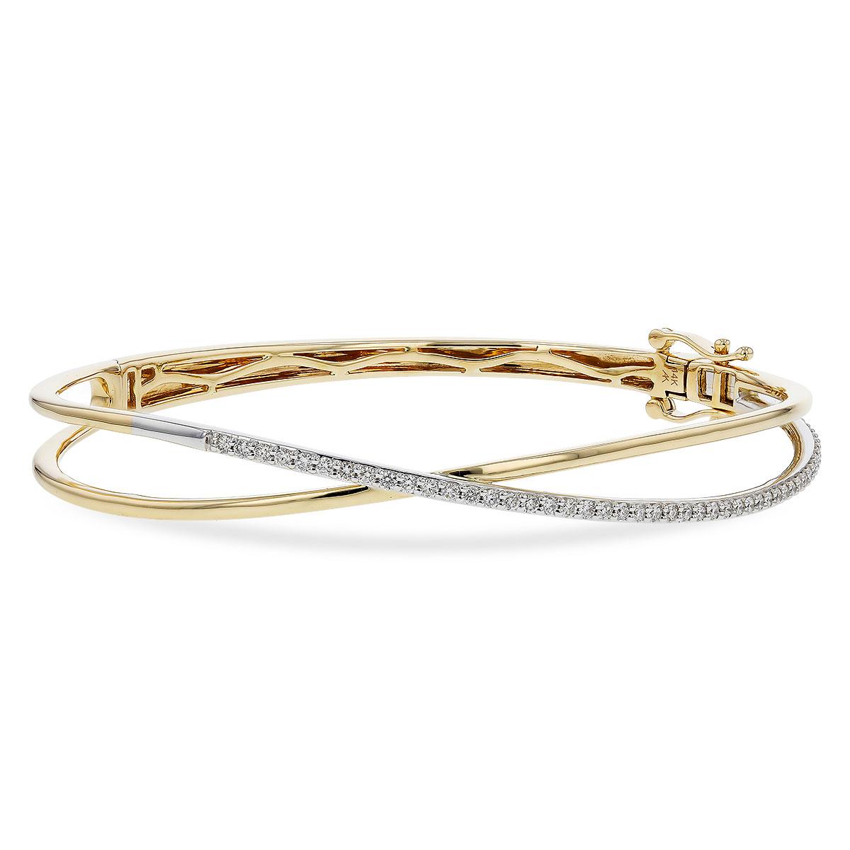 14KT Gold Diamond Bracelet
