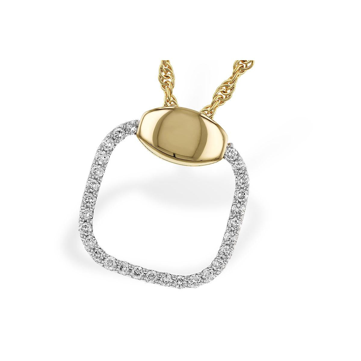 14KT Gold Diamond Necklace