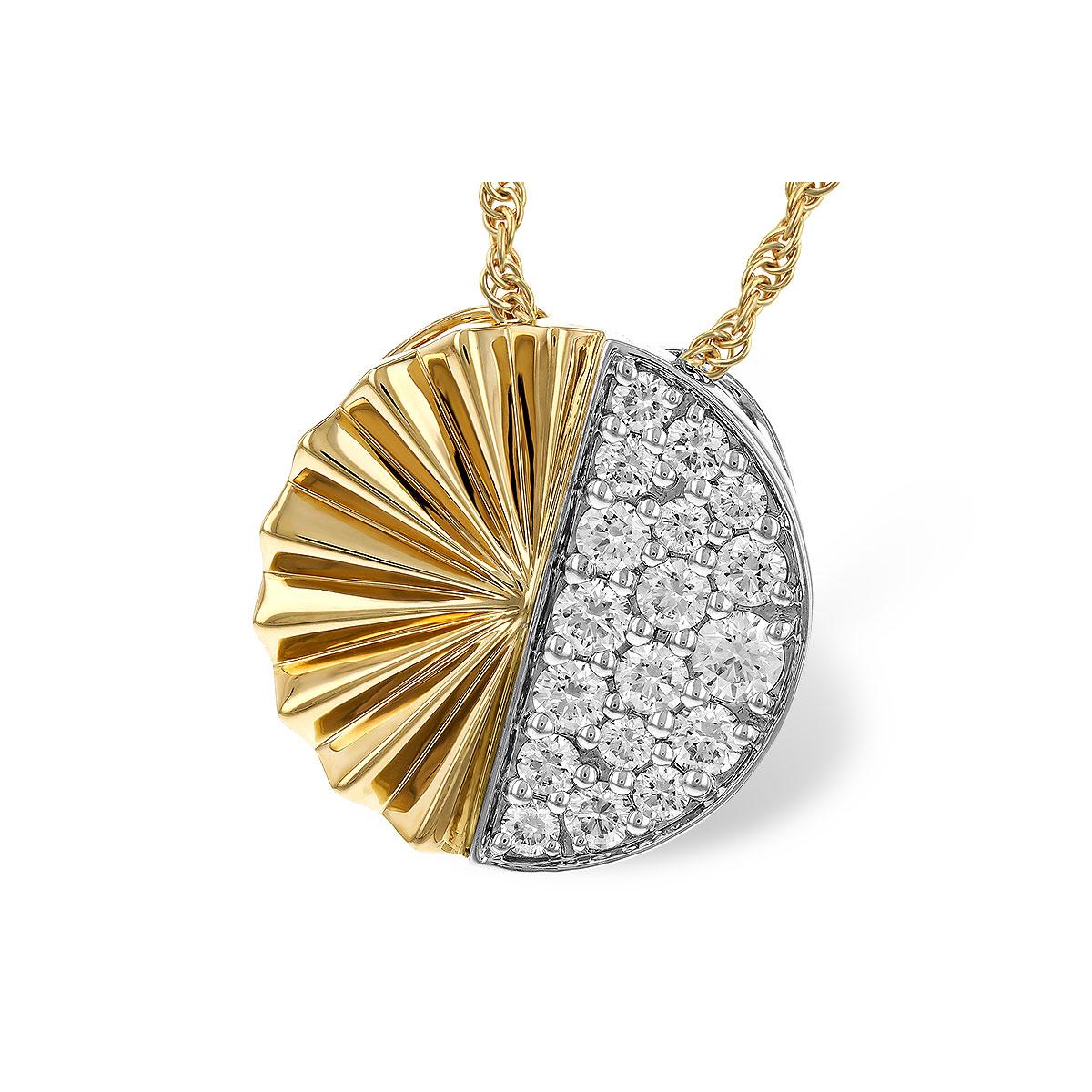 14KT Gold Diamond Necklace