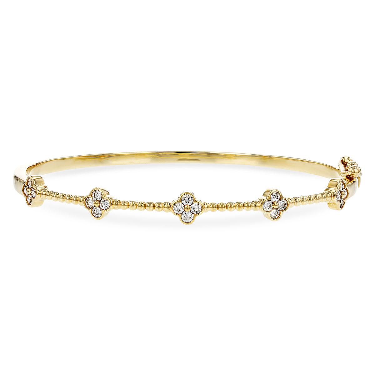 14KT Gold Diamond Bracelet
