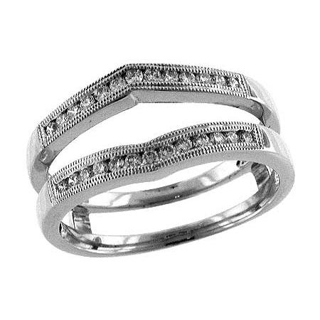 14KT Gold Ladies Diamond Wrap/Guard