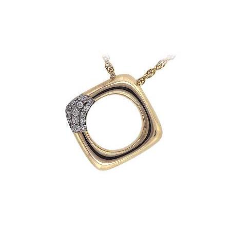 14KT Gold Diamond Necklace