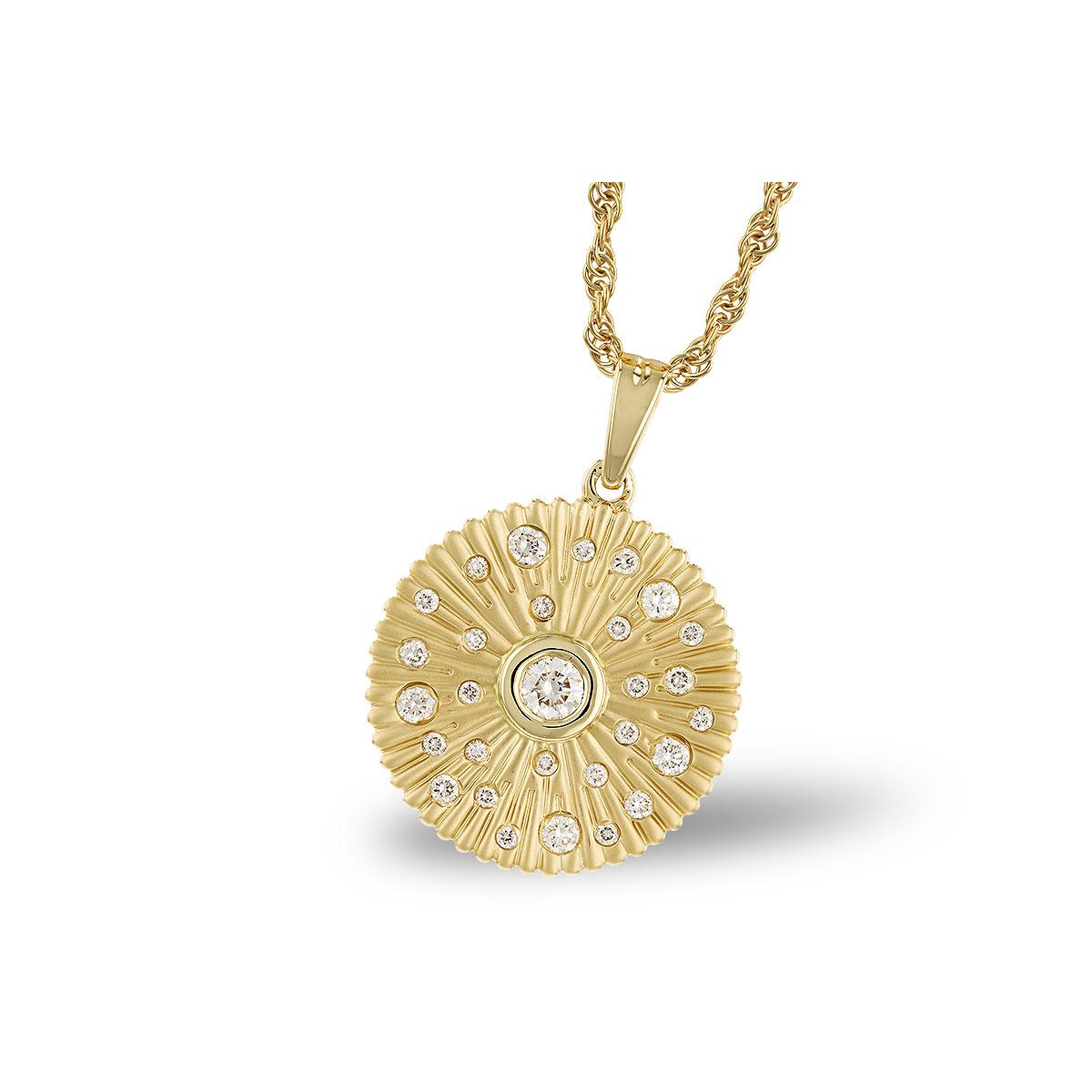 14KT Gold Diamond Necklace