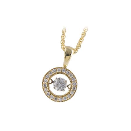 14KT Gold Diamond Necklace