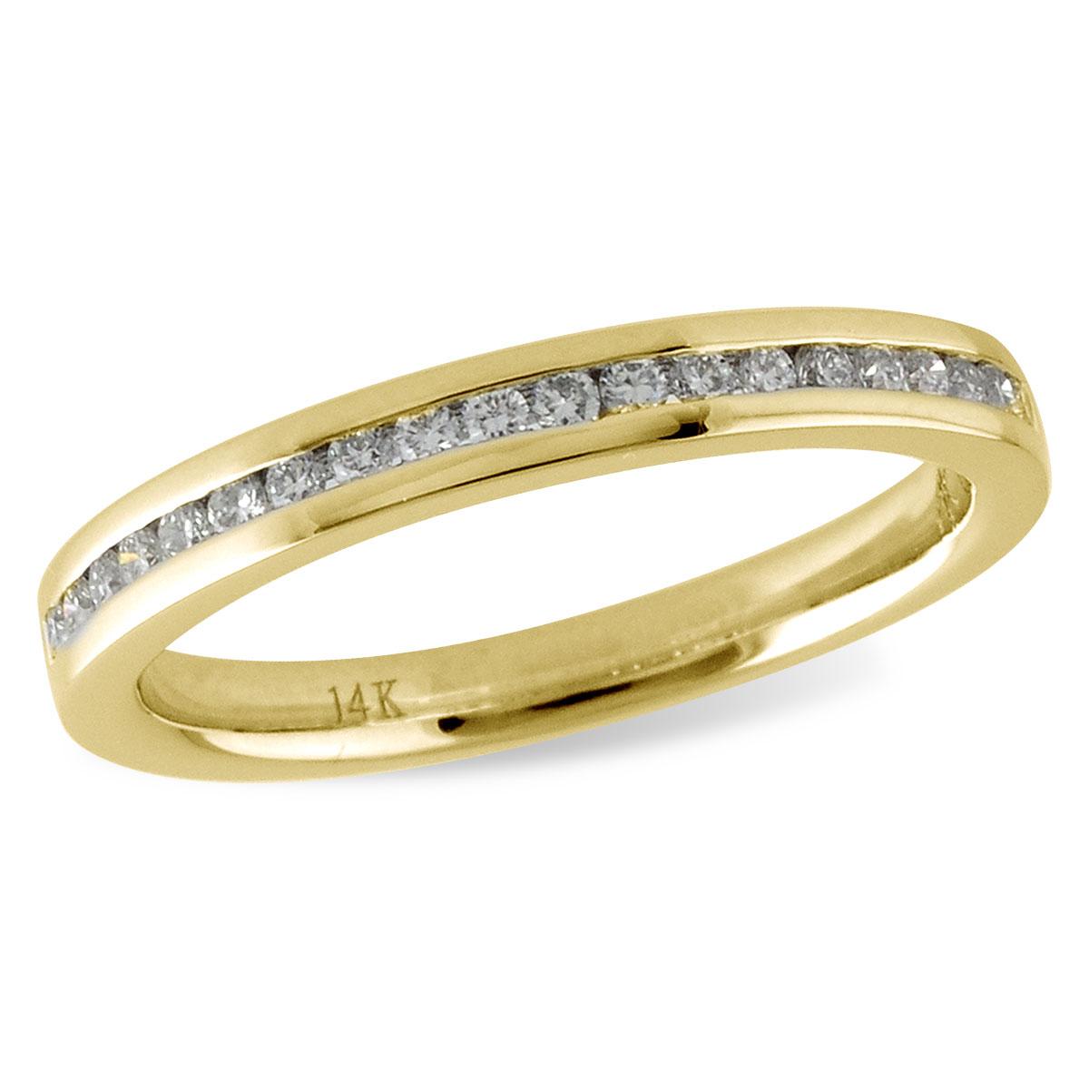 14KT Gold Ladies Diamond Wedding Ring