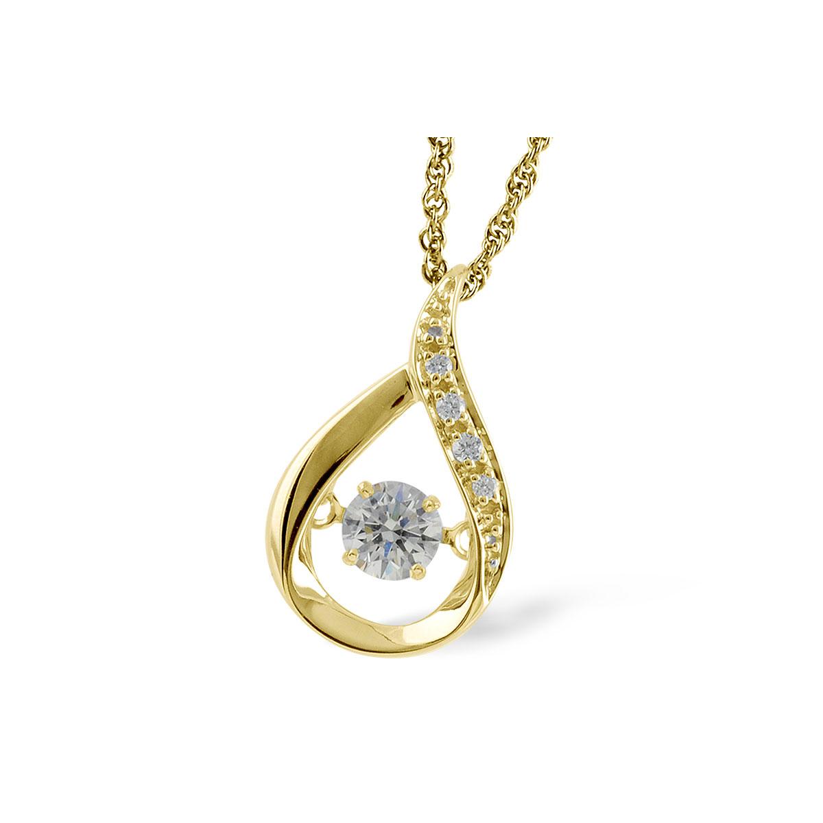 14KT Gold Diamond Necklace