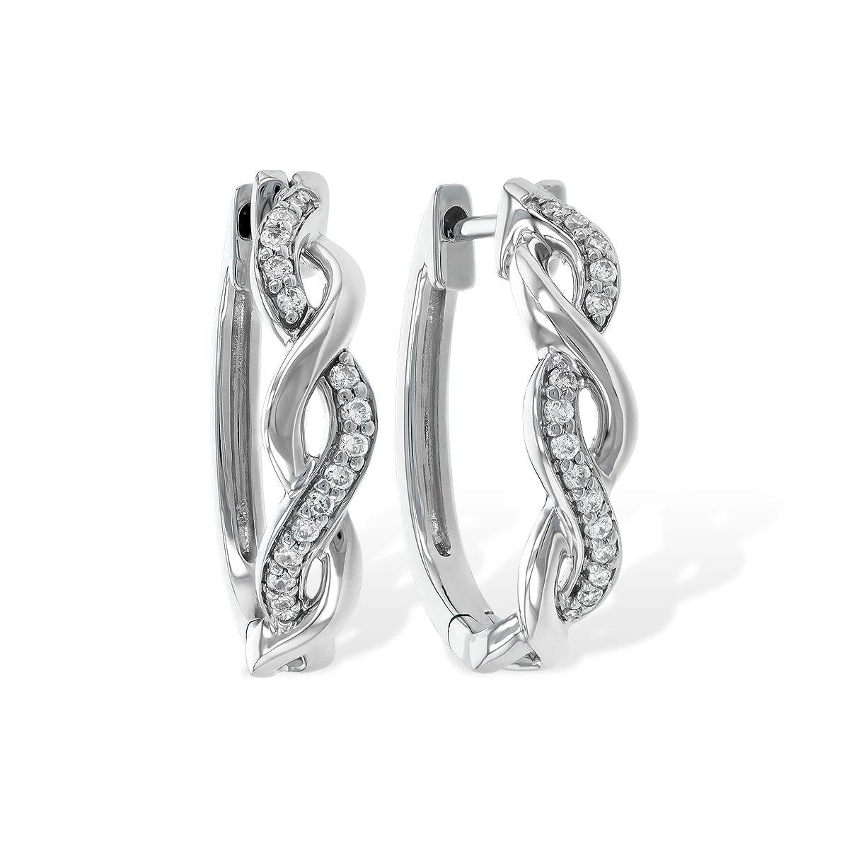 14KT Gold Diamond Earrings