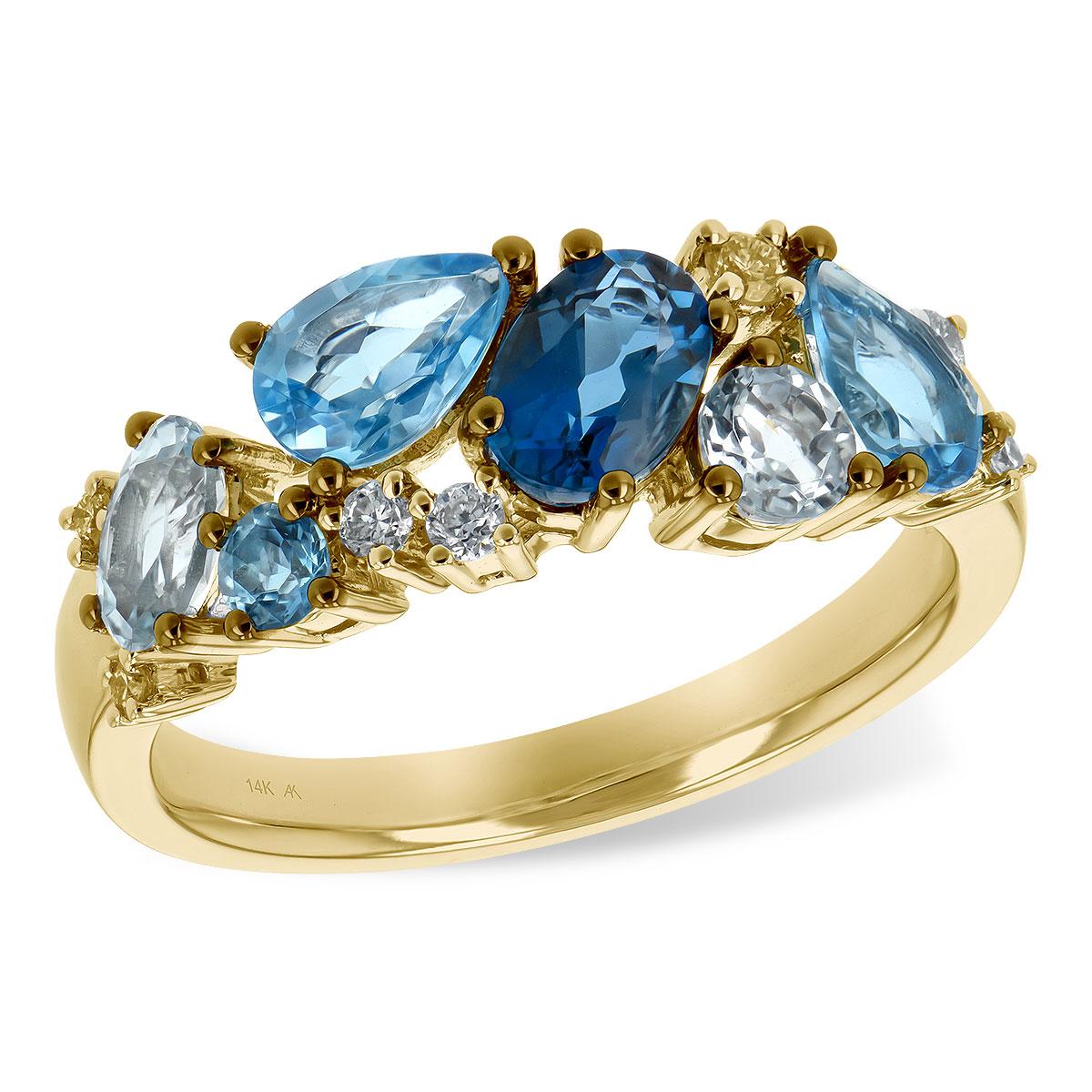 14KT Gold Ladies Diamond Ring