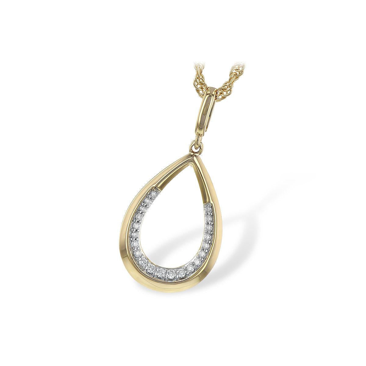 14KT Gold Diamond Necklace