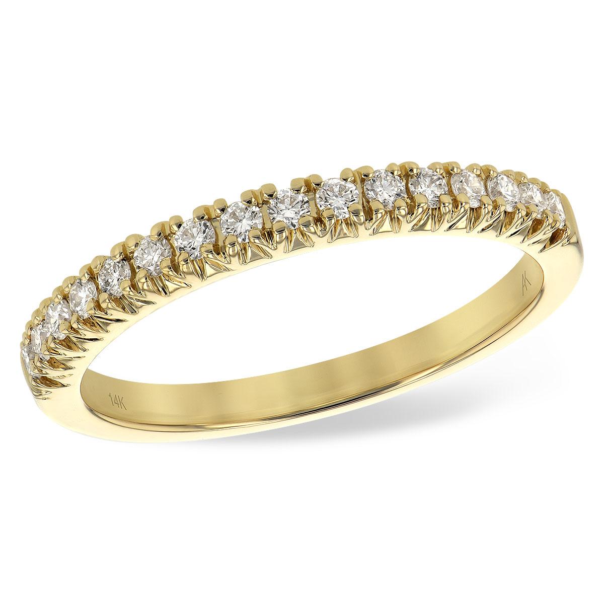 14KT Gold Ladies Diamond Wedding Ring