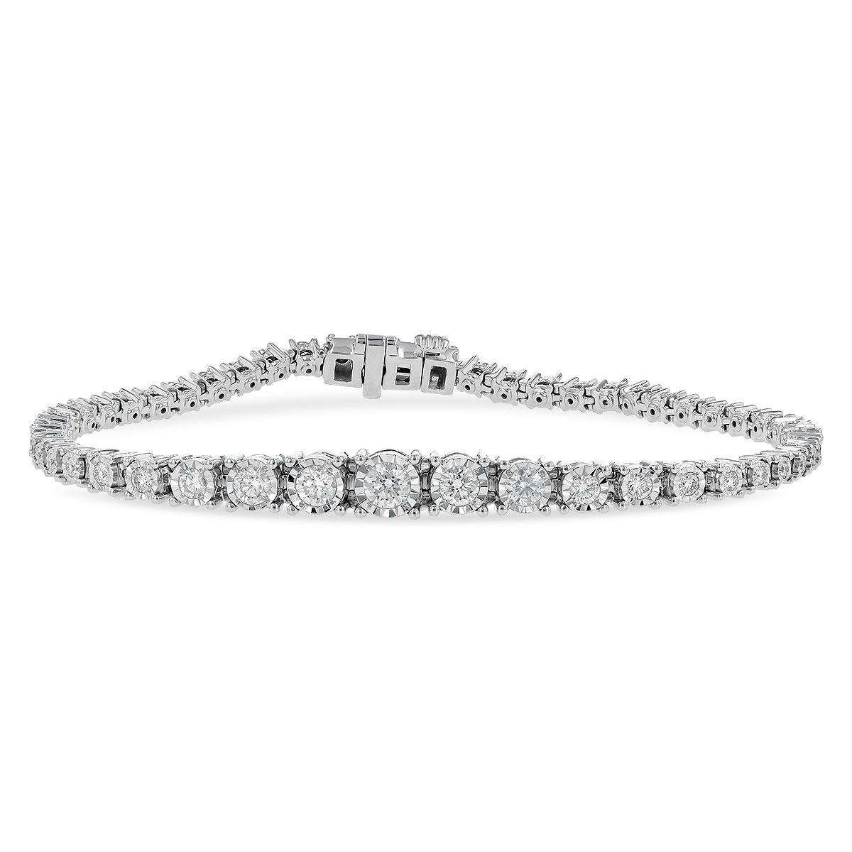 14KT Gold Diamond Bracelet