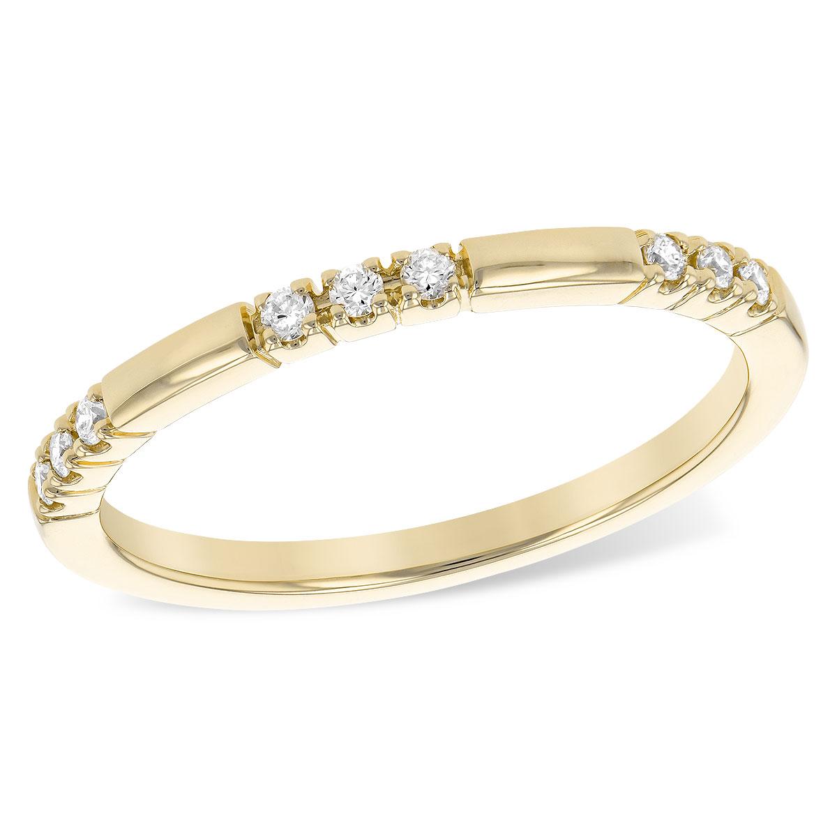 14KT Gold Ladies Diamond Wedding Ring