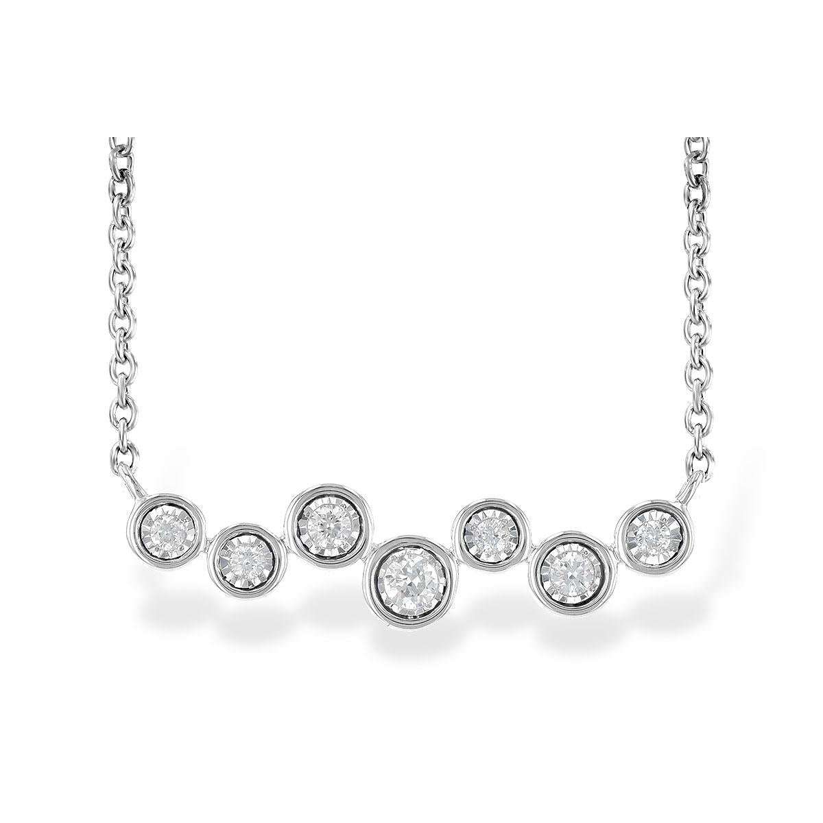 14KT Gold Diamond Necklace