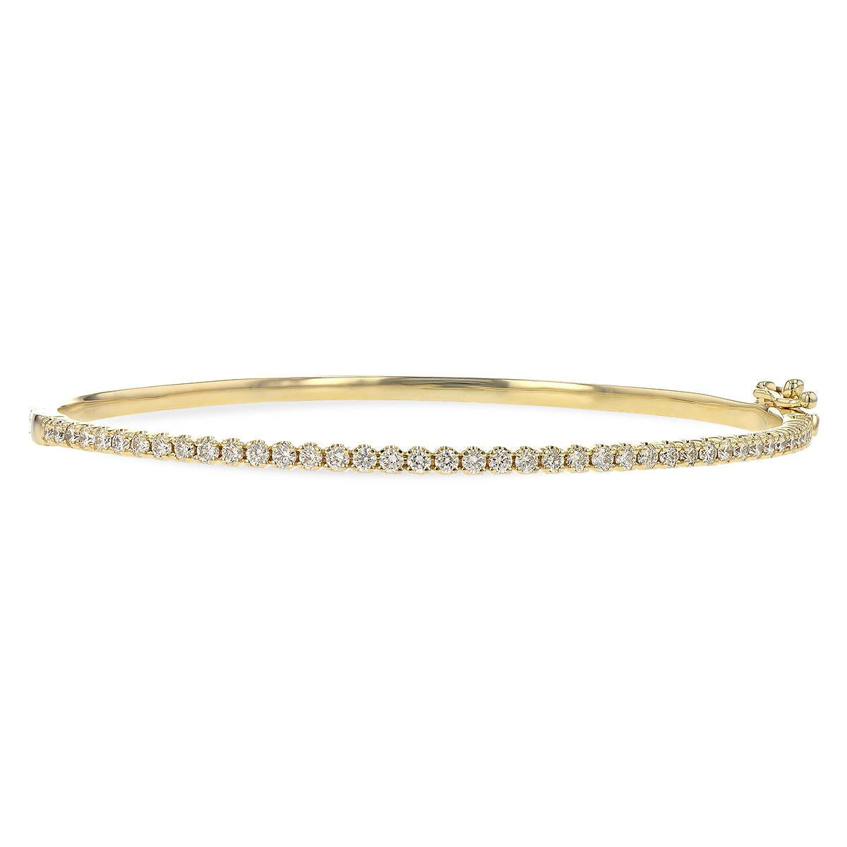 14KT Gold Diamond Bracelet