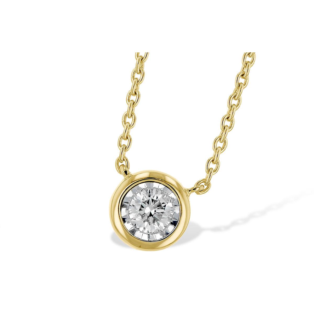 14KT Gold Diamond Necklace
