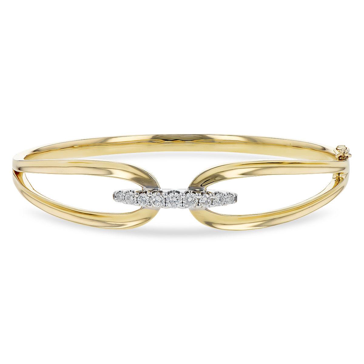 14KT Gold Diamond Bracelet