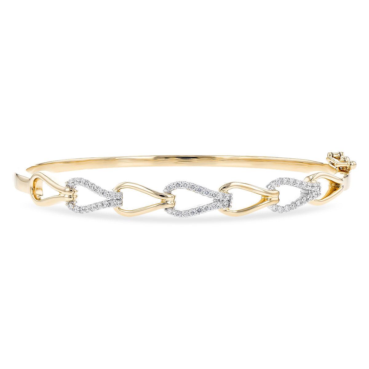 14KT Gold Diamond Bracelet