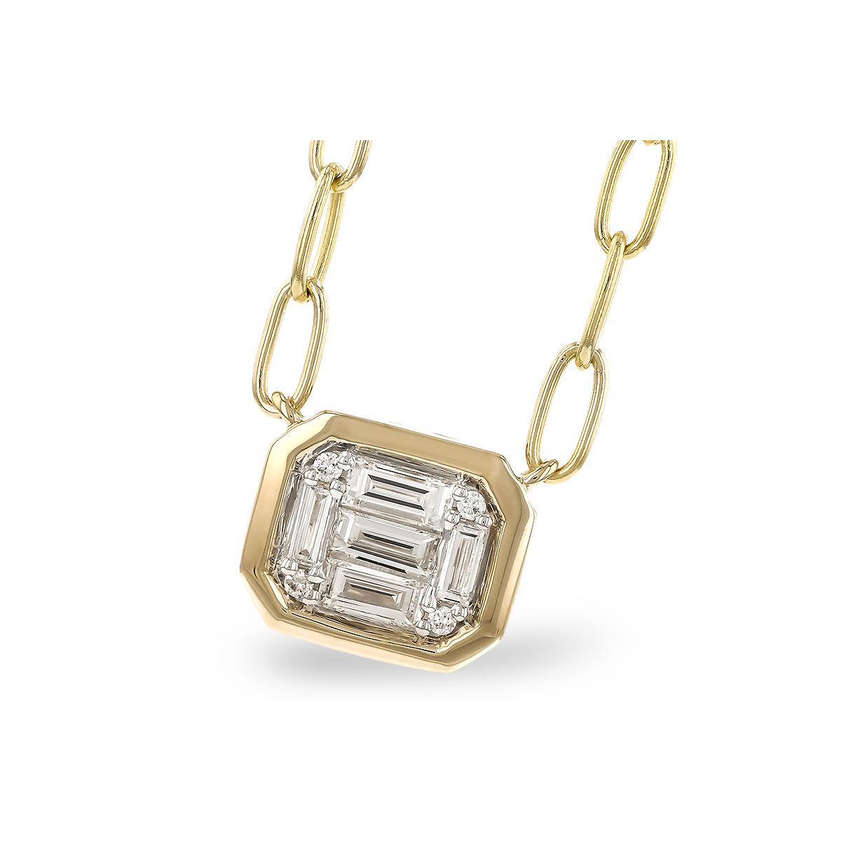14KT Gold Diamond Necklace