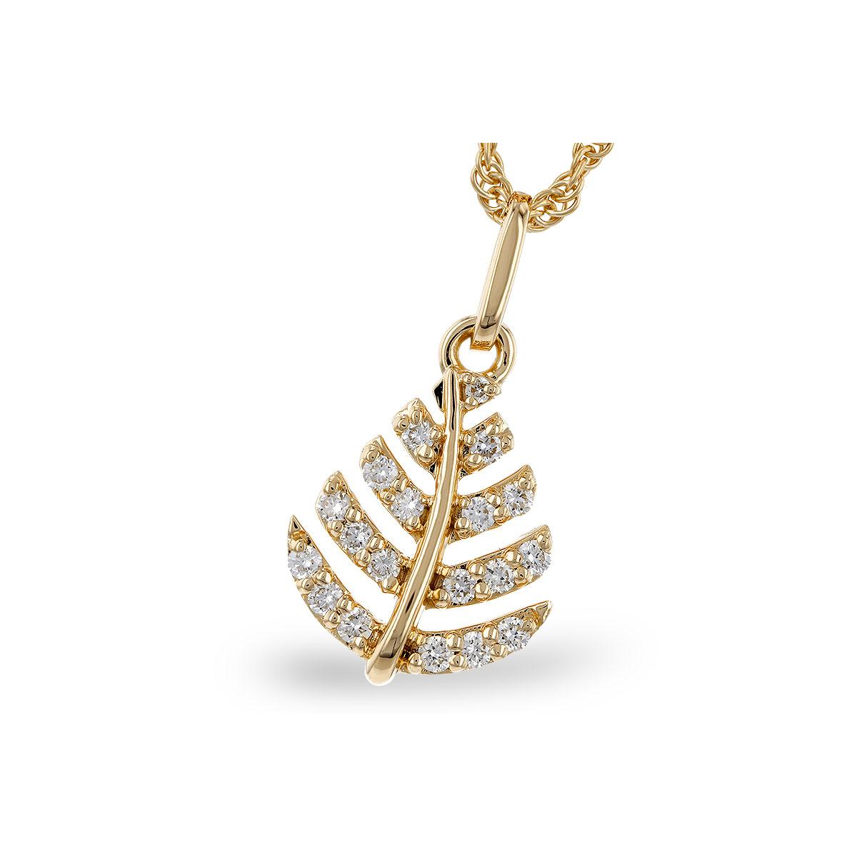 14KT Gold Diamond Necklace